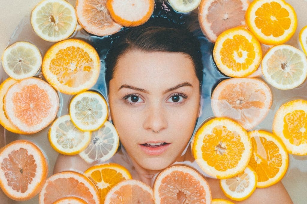 skin lightening citrus